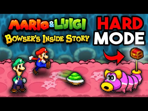 🔴 Mario & Luigi Bowser's Inside Story Hard Mode is SPICY 🔴