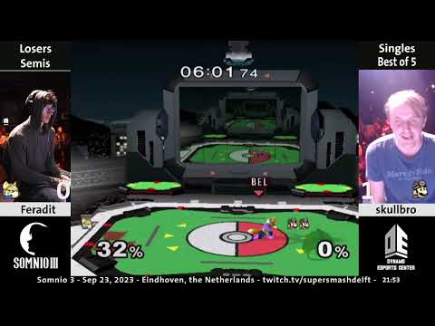 Somnio 3 - Feradit (Fox) Vs. skullbro (Doc) - Losers Semis