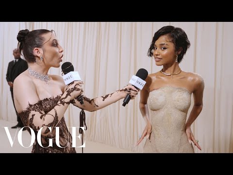 Tyla Embodies an Hourglass at the Met | Met Gala 2024 With Emma Chamberlain