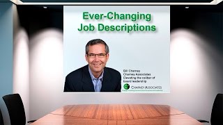 What If The Association Executive / CEO's Job Description Changes Each Year? | Charney & Associates