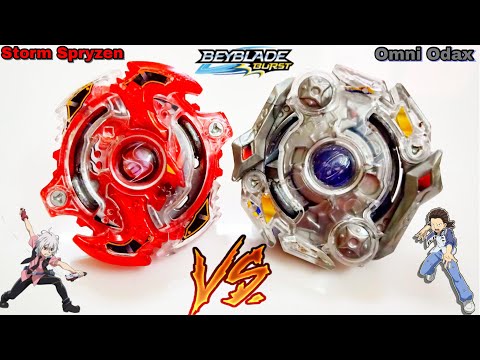 AGGRESSIVE: Storm Spryzen.K.U Vs Omni Odax.T.X | Shu Kurenai Vs Orochi Ginba | BURST BATTLE |
