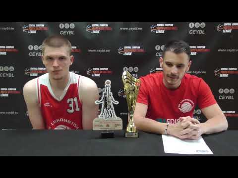 CEYBL U17 - Press conference, 4.6.2023, BK Lokomotíva Sereď - Vienna D.C. Timberwolves