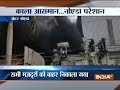 UP: Massive fire breaks out in plastic factory at Greater Noida; firefighters on spot