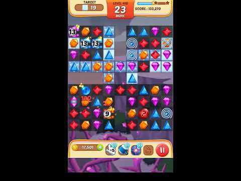 Jewel Match King Level 416 - Walkthrough ( No Booster )