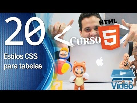 Curso de HTML5 20 Estilos CSS para Tabelas em HTML5 by Gustavo Guanabara