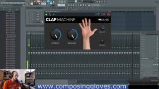 Video thumbnail for 2 Free VST / AU - "Clap Machine" by 99 sounds by Composing Gloves