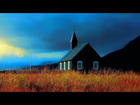 Gregorian Chants - 432HZ Miracle Tone & Gentle Rain - 8 Hours Dark Screen - Heal While You Sleep