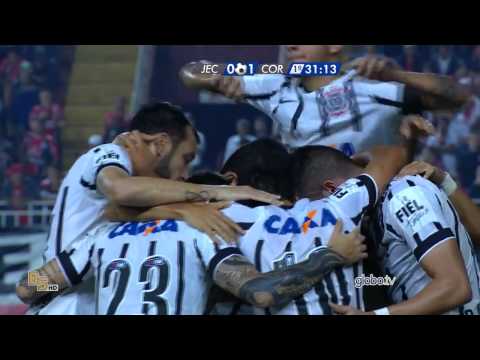 Gol Joinville 0 x 1 Corinthians - Brasileirão 2015