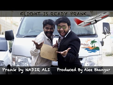 | Airport Sending Prank | Flight is Ready By Nadir Ali in P4 Pakao