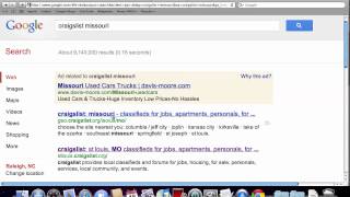 Craigslist Missouri - Search All Towns and Cities for Used Cars for Sale by Owner