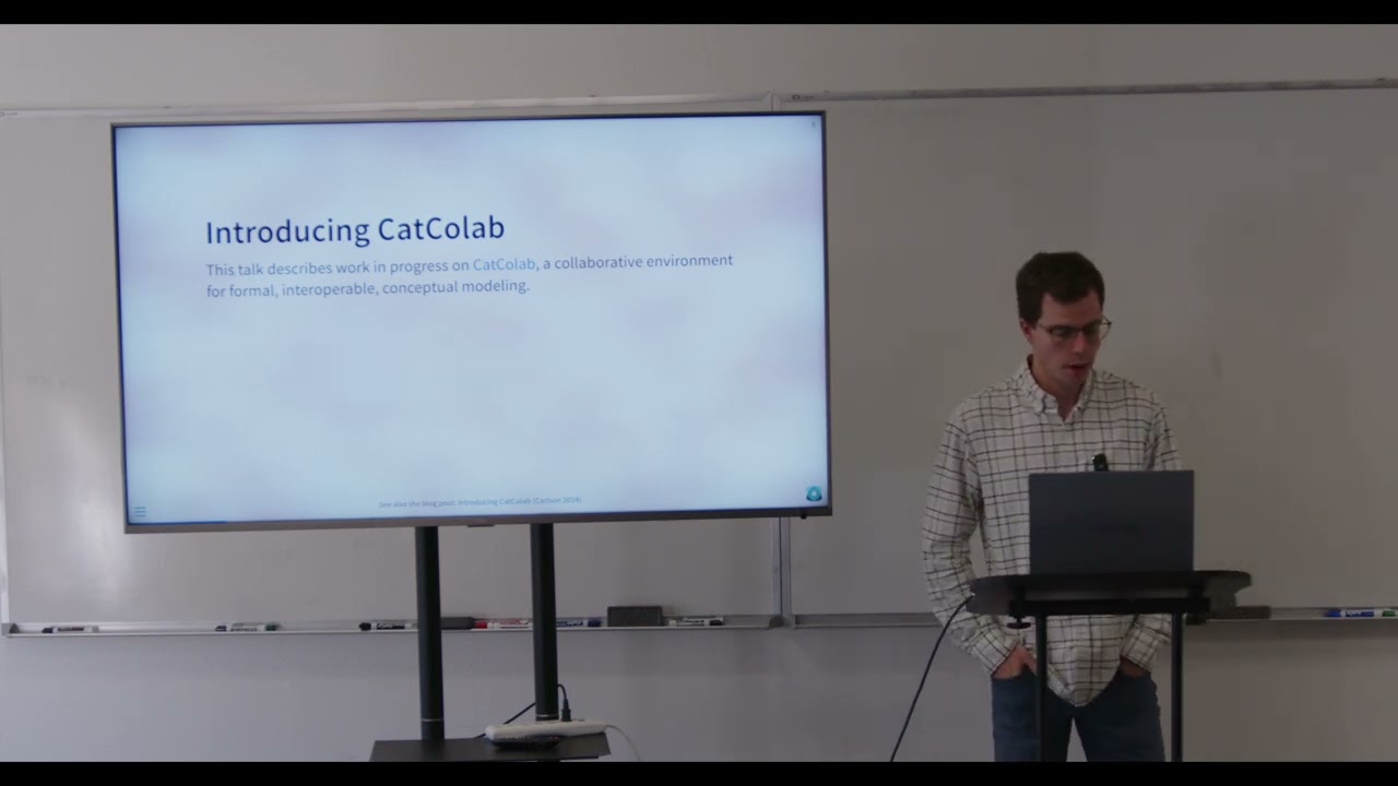 [Berkeley Seminar] Evan Patterson | Collaborative modeling with domain-specific categorical logics