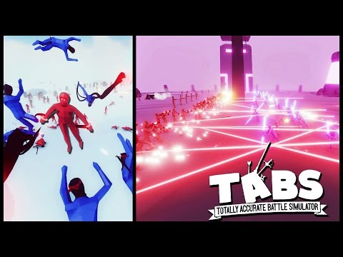 Totally Accurate Battle Simulator Trump & Dark Peasant BROKE YouTube - Tabs Gameplay