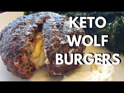 KETO WOLF BURGERS │ BEST KETO STUFFED BURGERS │LOW CARB STUFFED BURGER │ MOUTH WATERING KETO RECIPES