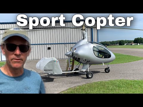 Sport Copter II Gyroplane visits Florida from California