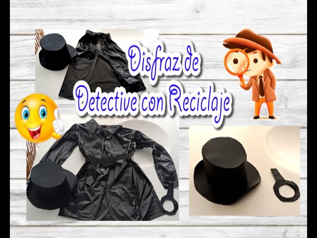 Vídeo relacionado con ZXTGBQ Conjuntos de Accesorios de Ropa de Detective, Accesorios de Disfraz de Detective, Sombrero de Detective Gafas de Bigote Falso Lupa Pajarita Detective, Disfraz para Carnaval Mascarada Halloween