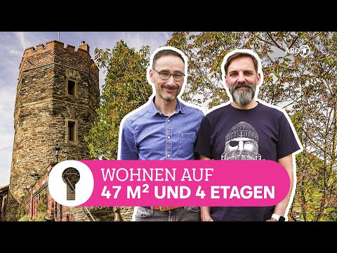 Medieval tower on the Rhine as a historical Tiny House | SWR Room Tour