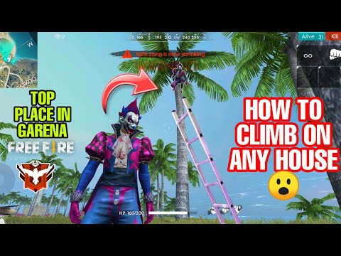 BEST TRICKS TO CLIMB ANY HOUSE IN GARENA FREE FIRE BEST TIPS AND TRICKS
