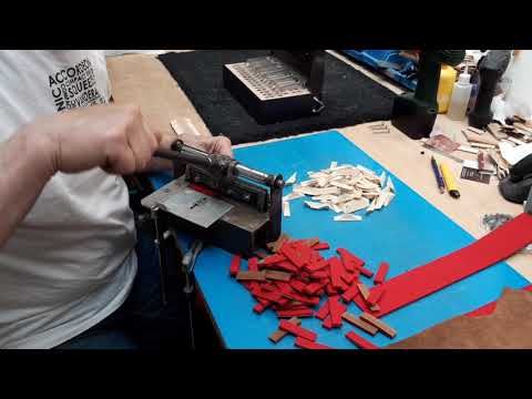 Cutting Leather/felt, treble valves