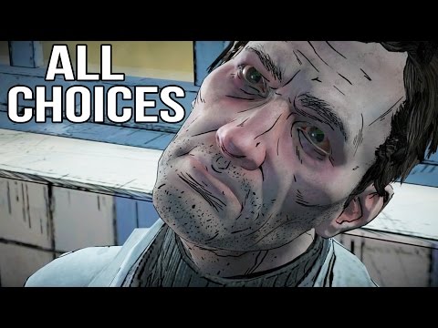 The Walking Dead Game Season 3 Episode 4 - All Choices/ Alternative Choices and Endings