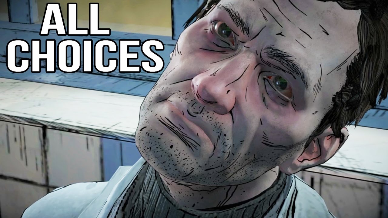 The Walking Dead Game Season 3 Episode 4 - All Choices/ Alternative Choices and Endings