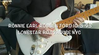Robben Ford Ronnie Earl Audio 10-3-1993