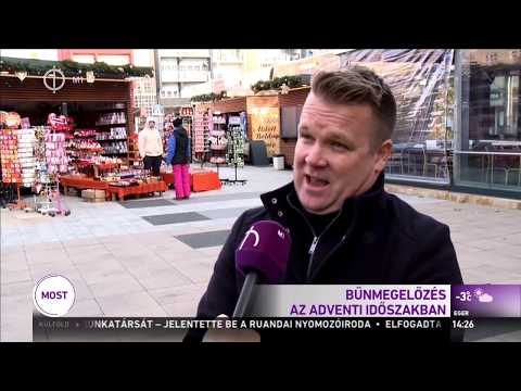 Bűnmegelőzés az adventi időszakban – M1 Ma délután 2018-11-30