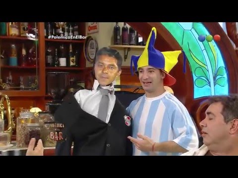 ¡Nazareno y el Muñeco Gallardo! - Polémica en el Bar