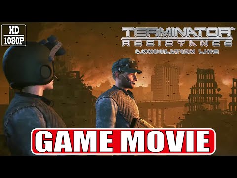 TERMINATOR RESISTANCE Annihilation Line DLC Game Movie ITA - All Cutscenes [HD]