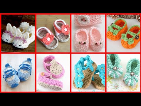 Most Beautiful Crossed Baby Shoes Design Colourful Baby Shoes Collection