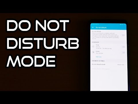 💡Honor Note 10 Tips🔨: Do Not Disturb Mode | EMUI 8 📱[4K]