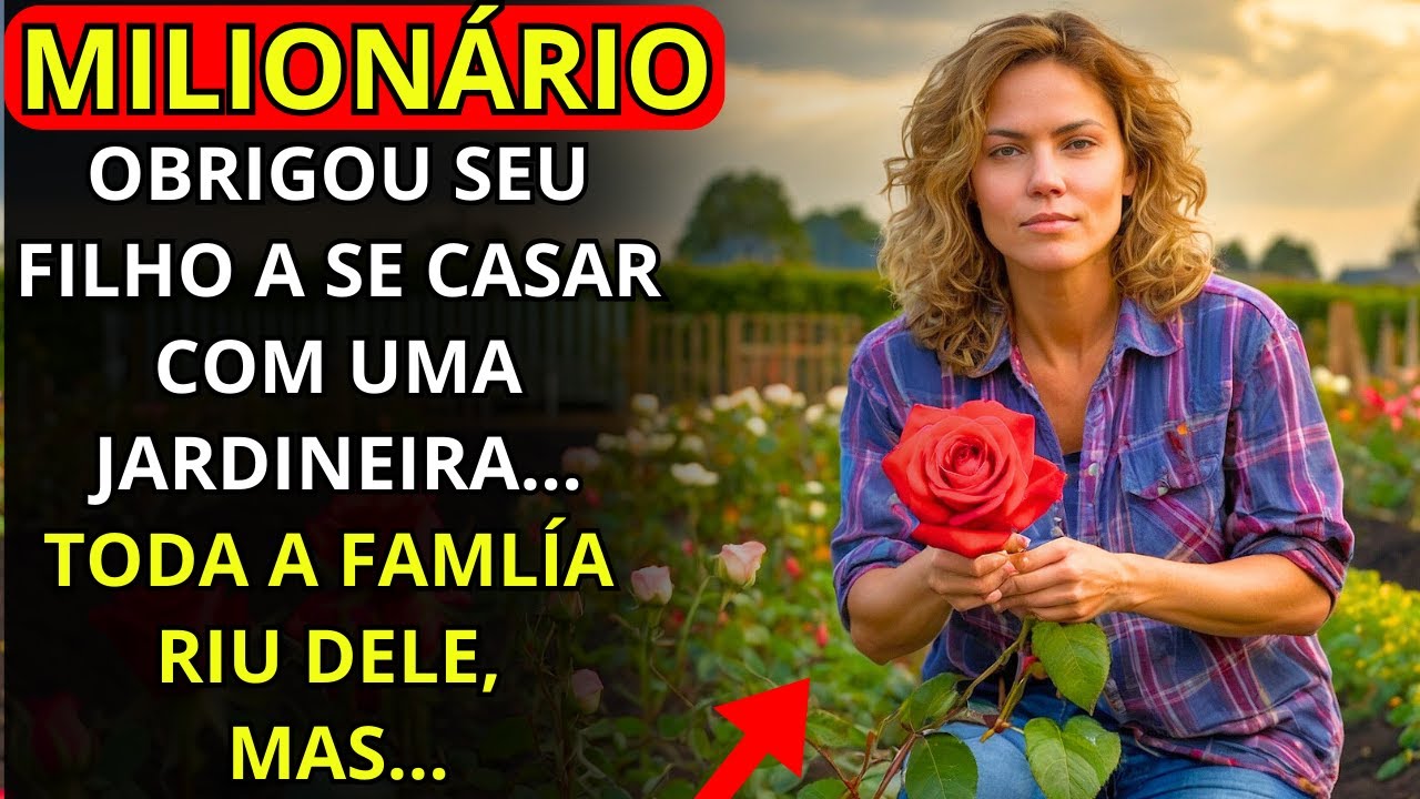UM MILIONÁRIO OBRIGOU SEU FILHO A SE CASAR COM UMA JARDINEIRA, A FAMÍLIA RIU DELE, MAS...
