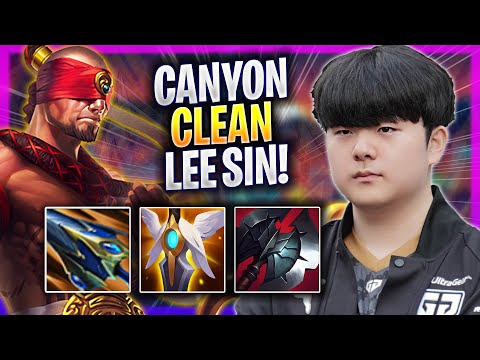 CANYON IS SO CLEAN WITH LEE SIN! - GEN Canyon Plays Lee Sin JUNGLE vs Vi! | Season 2024