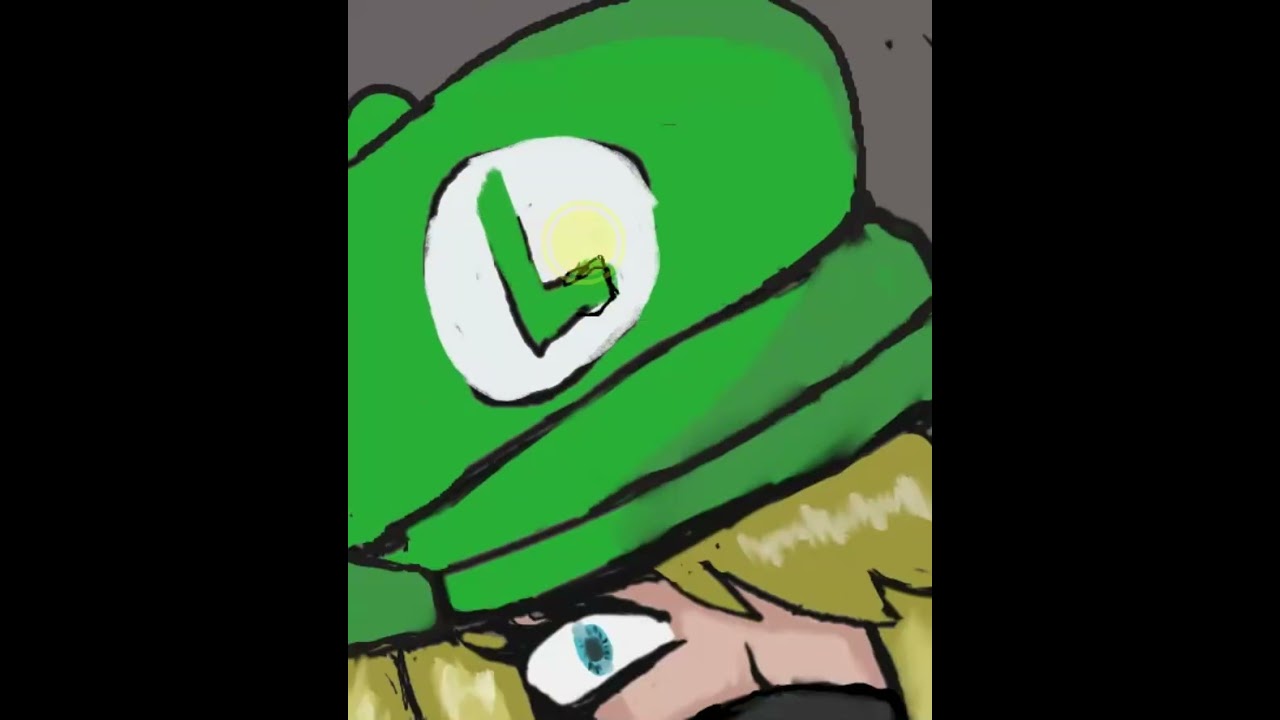 wear house Luigi avatar. #art #speeddrawing #luigi #comunism