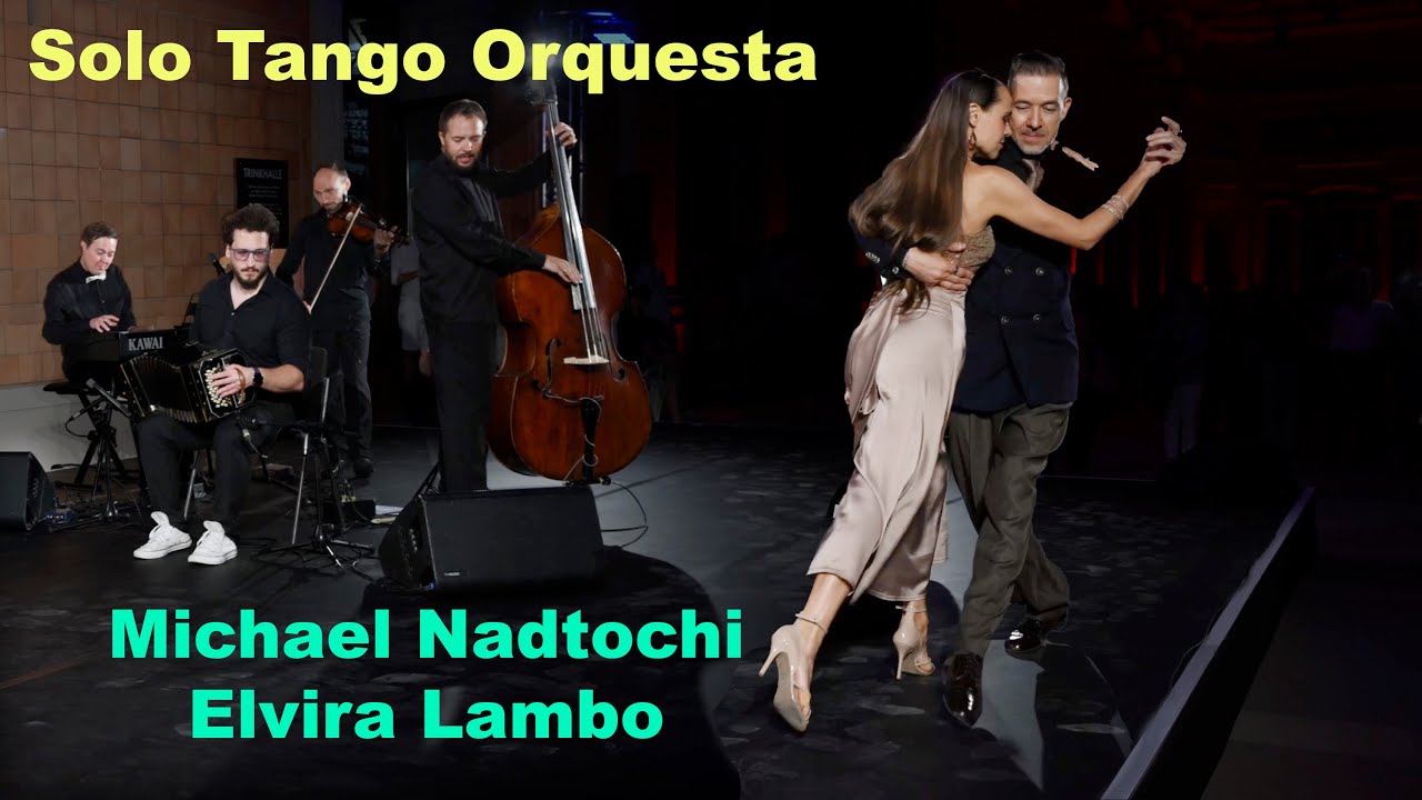 Video thumbnail for Michael Nadtochi & Elvira Lambo -4/6-  SOLO TANGO ORQUESTA: ‘Утомлённое Солнце’(clipping) 4K Video