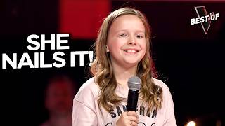 She's 11 And She Chose The BOLDEST Song Possible For Her Audition | The Voice