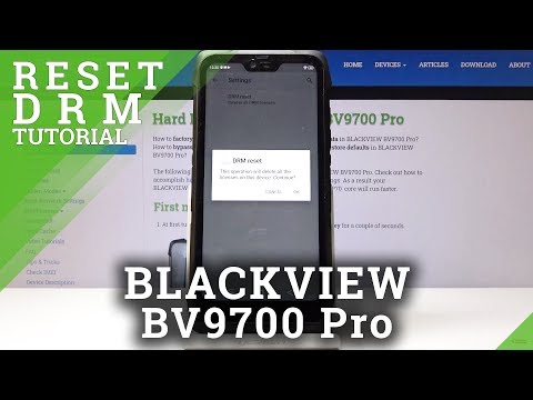 How to Reset DRM Data on Blackview BV9700 Pro - Delete All DRM
