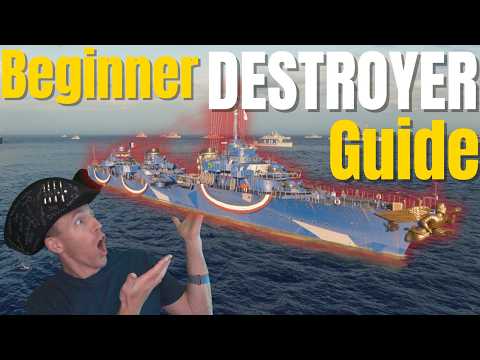 Beginner Destroyer Guide | World of Warships DD 101 (Tips & Gameplay)
