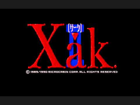 サーク２ (PC-88)　最初の森のBGM　Xak II マイクロキャビン MICRO CABIN