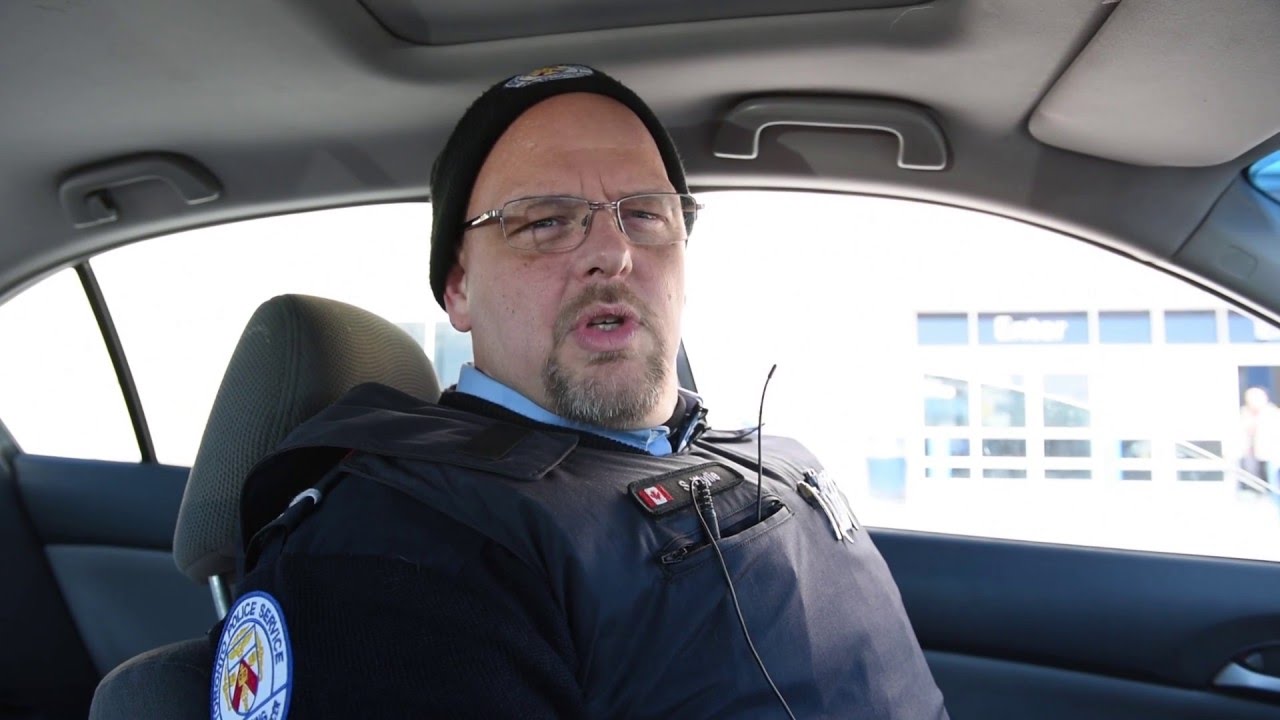 Parking Enforcement Officer Scott Wylie explains the Abuse It and Lose It Accessible Parking Campaign