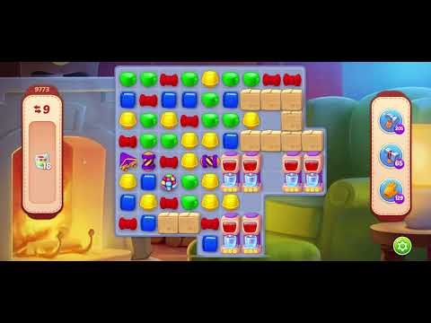 Homescapes Level 9773 夢幻家園 第9773關- No boosters