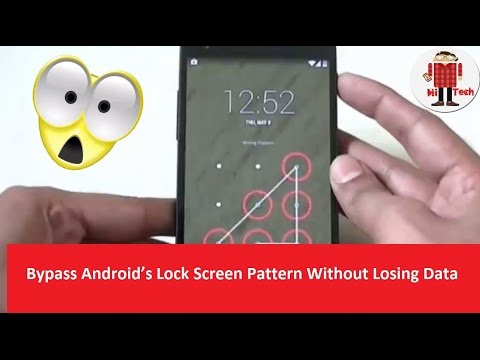 (100% Free 2016) : How to Bypass Android’s Lock Screen Pattern Without Losing Data