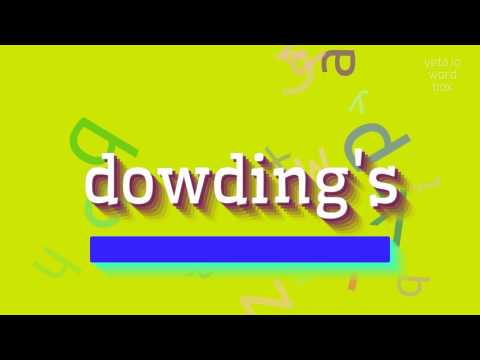 How to say "dowding's"! (High Quality Voices)