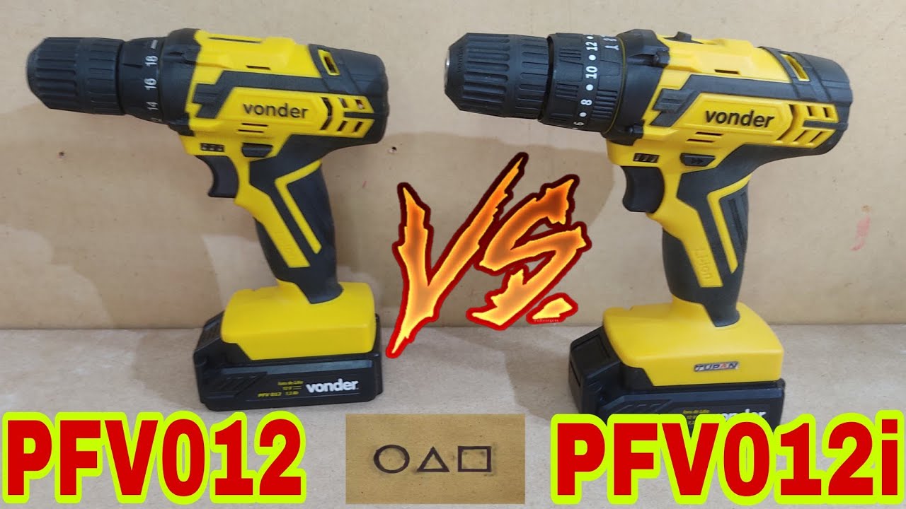Watch Now Parafusadeiras VONDER VS VONDER (pfv012) (pfv012i) Qual a diferença 😎😎😎 Parafusadeiras VONDER VS VONDER (pfv012) (pfv012i) Qual a diferença 😎😎😎