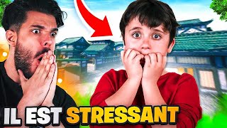 JE TOMBE SUR UN PETIT DE 9 ANS , IL EST NERVEUX ( Troll )