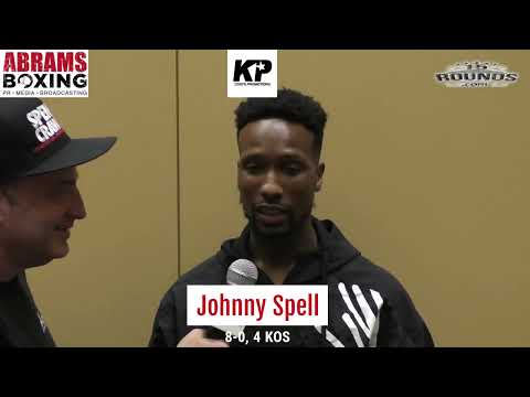 Johnnie Spell Talks SHOBOX Debut against Julian Gonzalez