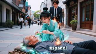 Una mujer revive a un anciano con una pastilla y resulta ser la sanadora secreta que buscaba el CEO.