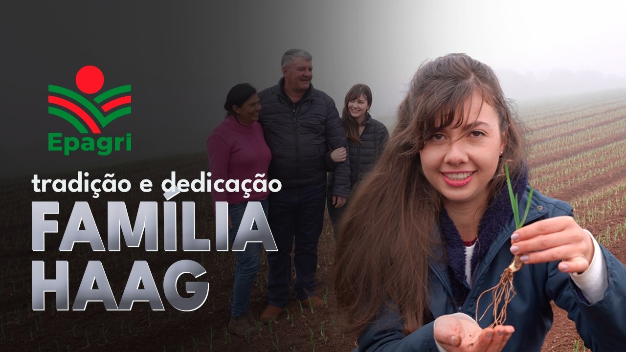 Família Haag - tradição e dedicação no cultivo do alho-roxo