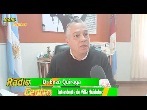 Dr.Enzo Quiroga - Intendente de Villa Huidobro Cba