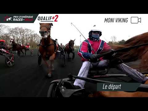 Caméras embarquées - Prix d'Amérique Races ZEturf Qualif #2