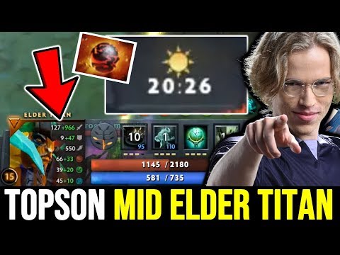 TOPSON Mid Elder Titan with Crazy Right Click Damage